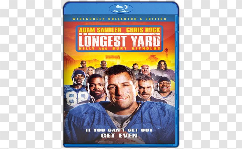Peter Segal The Longest Yard Film DVD Comedy - Adam Sandler - Dvd Transparent PNG