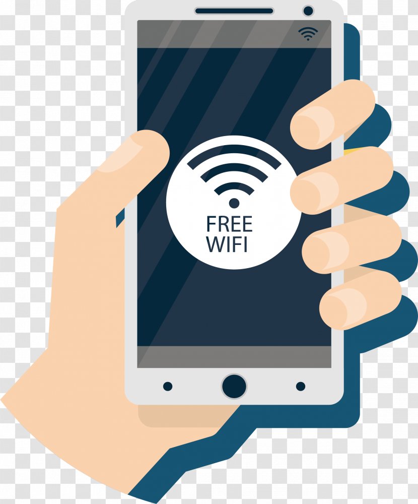 Telephone Wi-Fi Download - Cellular Network - Holding A Cell Phone Transparent PNG