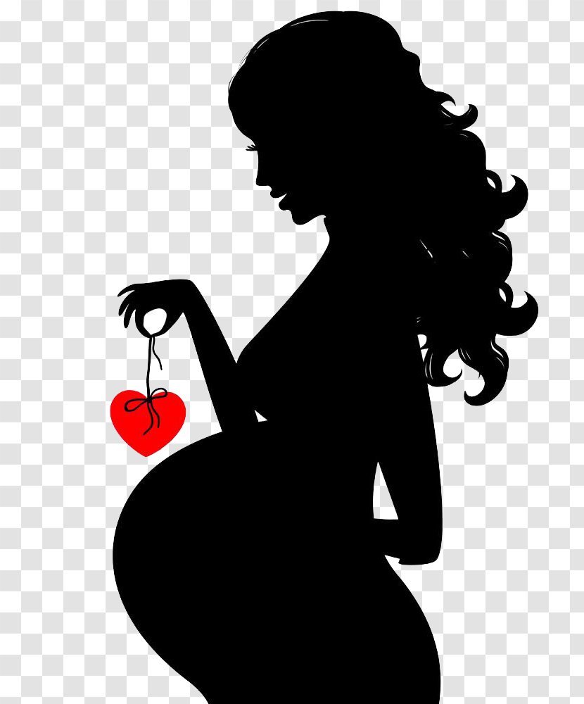Woman Royalty-free Stock Photography Clip Art - Tree - Black Pregnant Women HD Buckle Material Transparent PNG