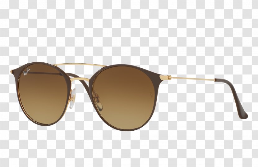Ray-Ban Wayfarer Aviator Sunglasses Gold - Caramel Color - Ray Ban Transparent PNG