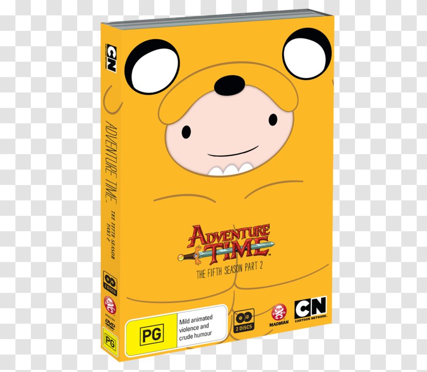 Finn The Human Adventure Time Season 5 Blu-ray Disc Smiley Product - Material - Dvd Transparent PNG