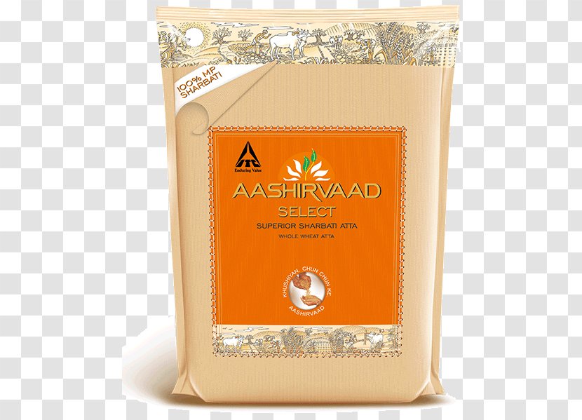 Atta Flour Aashirvaad Roti Organic Food - One Kirana Transparent PNG