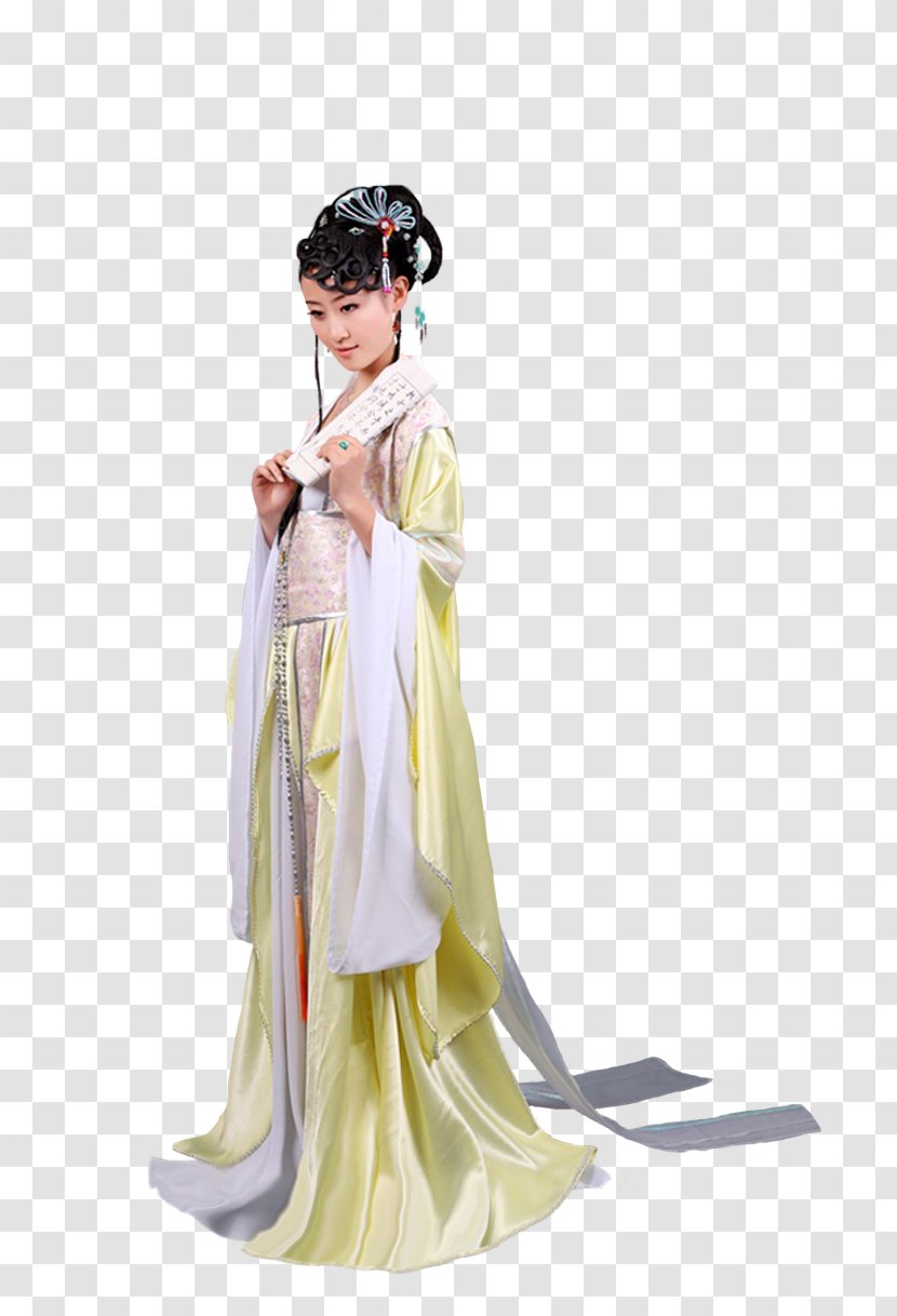 Bijin Model Flute Fashion - Cartoon Transparent PNG