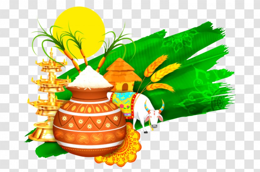 Thai Pongal Stock Photography Illustration Desktop Wallpaper Makar Sankranti - Harvest Festival - Art Transparent PNG