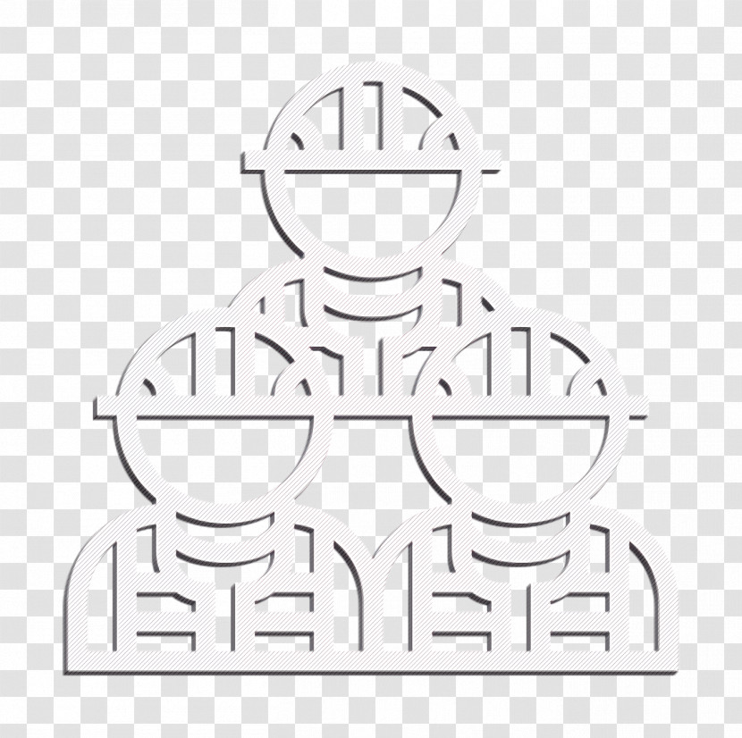 Construction Worker Icon Labour Icon Teamwork Icon Transparent PNG