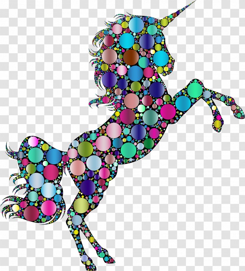 Silhouette Unicorn Clip Art - Legendary Creature - Horn Transparent PNG