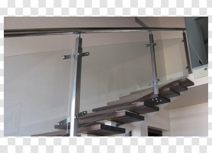 Glass Stairs Baluster Guard Rail Handrail - Quenching Transparent PNG