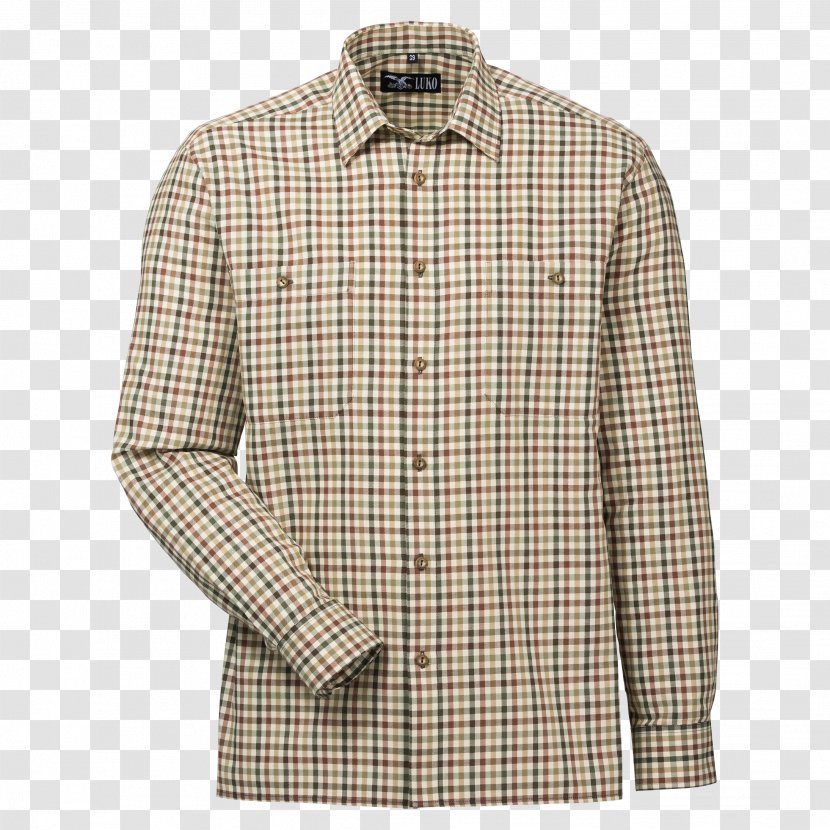Tartan Checkerboard Flannel Sleeve - Checkered Shirt Transparent PNG