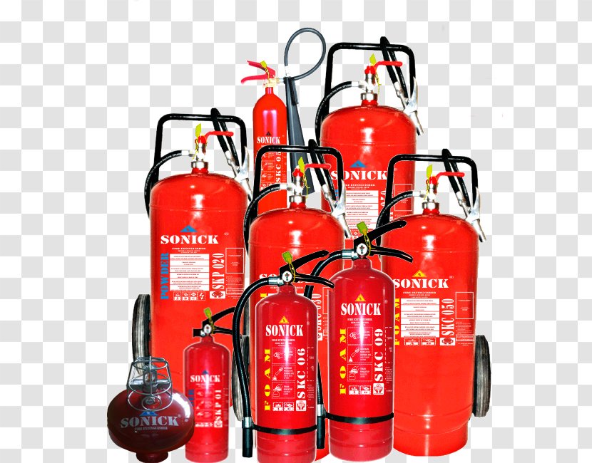 Fire Extinguishers Sonick Pemadam Api Distributor Firefighter Cylinder Foam - Bottle - ABC Dry Chemical Transparent PNG