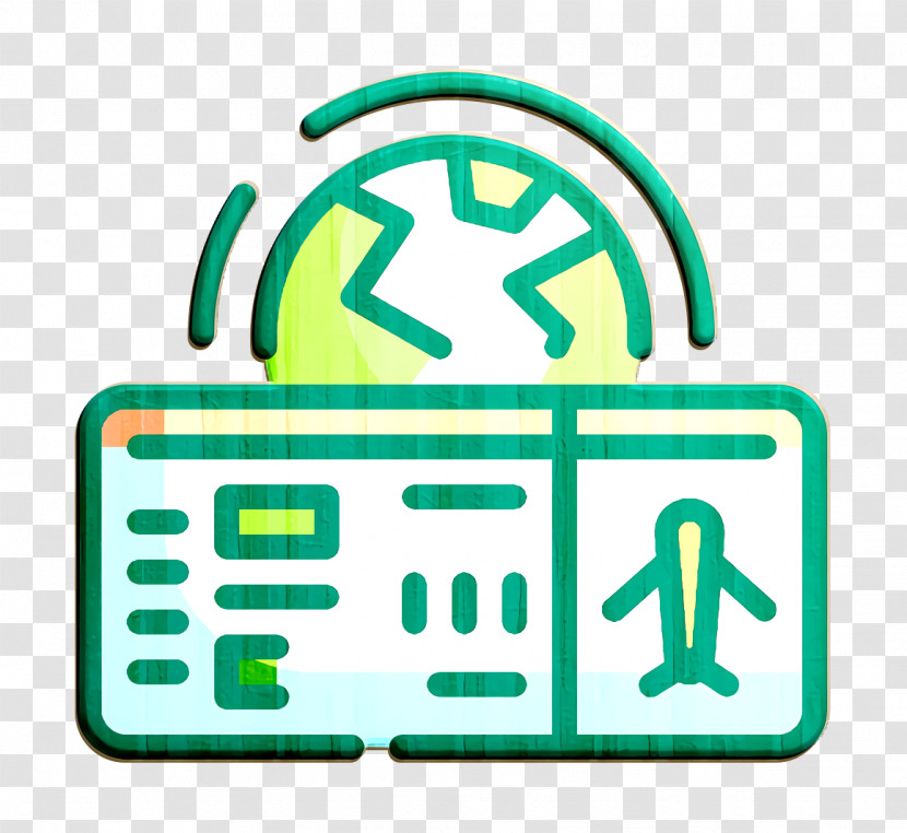 Boarding Pass Icon Travel Icon Transparent PNG