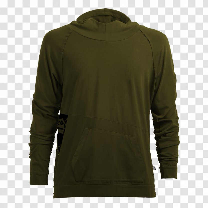 Hoodie T-shirt Climb On Equipment & Gear Exchange Sleeve Jacket - Sweater - Pistachio Transparent PNG