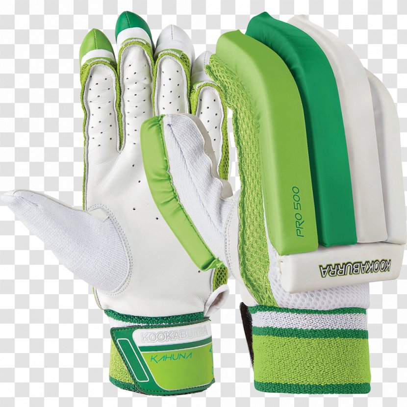 Lacrosse Glove Batting Cricket - Green Transparent PNG