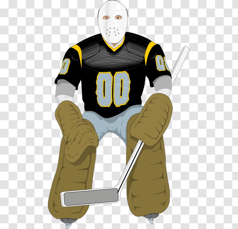 Ice Hockey - Football Equipment And Supplies - Squat Player Transparent PNG