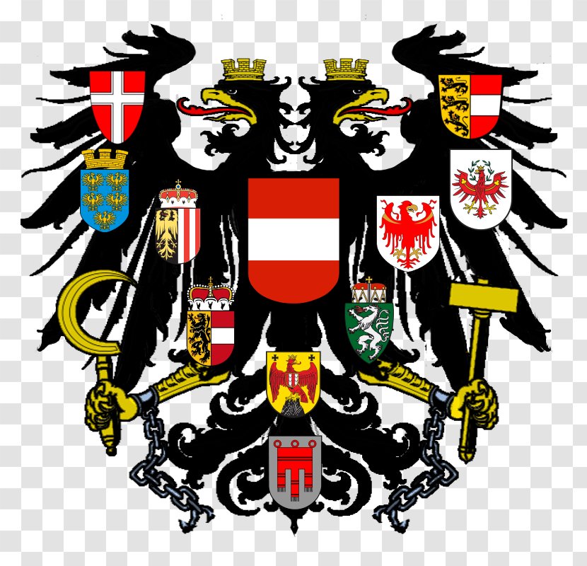 Austrian Empire Federal State Of Austria Coat Arms - Russia - Eagle Transparent PNG