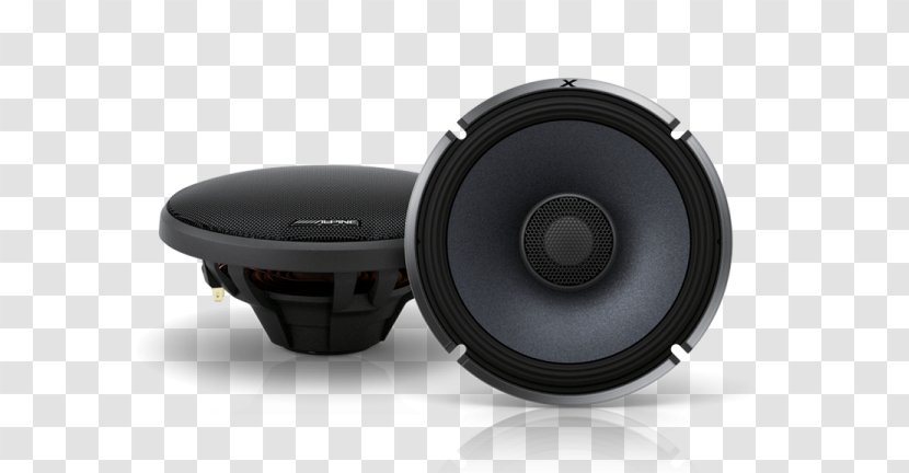 Alpine 2-Way Car Speakers X-S65 Coaxial Loudspeaker - Technology - Digital Audio System Transparent PNG