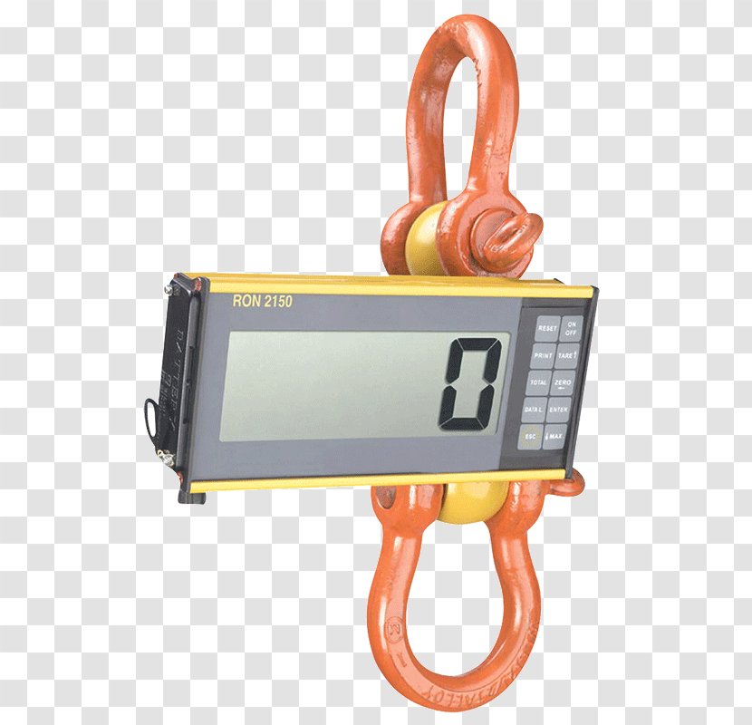 Measuring Scales Dynamometer RON Crane Load Cell - Amplifier - Floating Material Transparent PNG