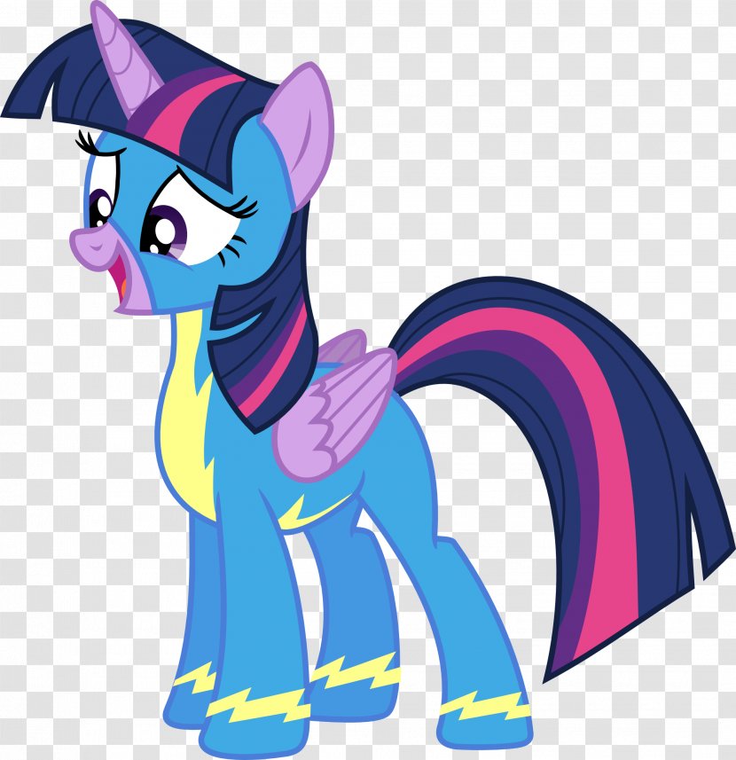Twilight Sparkle Pony Rainbow Dash Rarity Horse - Like Mammal Transparent PNG