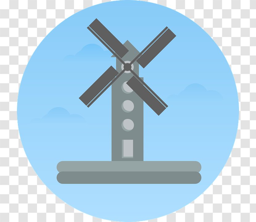 Windmill Tower Mill - Sky - Wind Transparent PNG