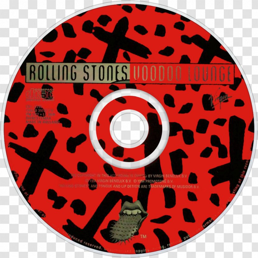 Voodoo Lounge The Rolling Stones Album Compact Disc Love Is Strong - Wheel - Cd Single Transparent PNG