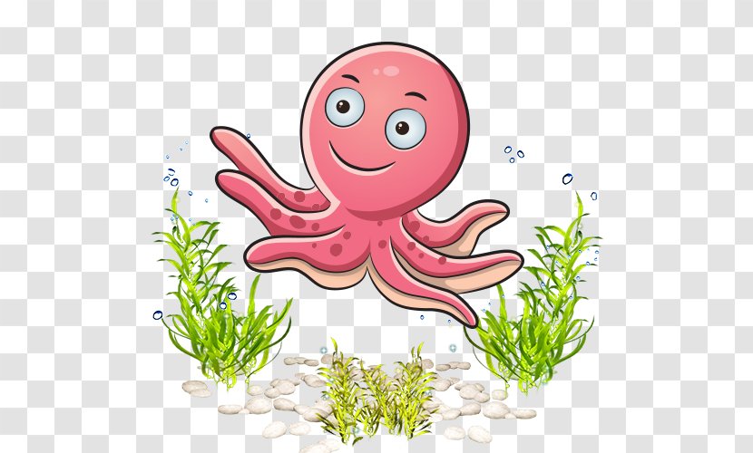 Octopus Sea Marine Biology Clip Art - Organism - World Life Cartoon Transparent PNG