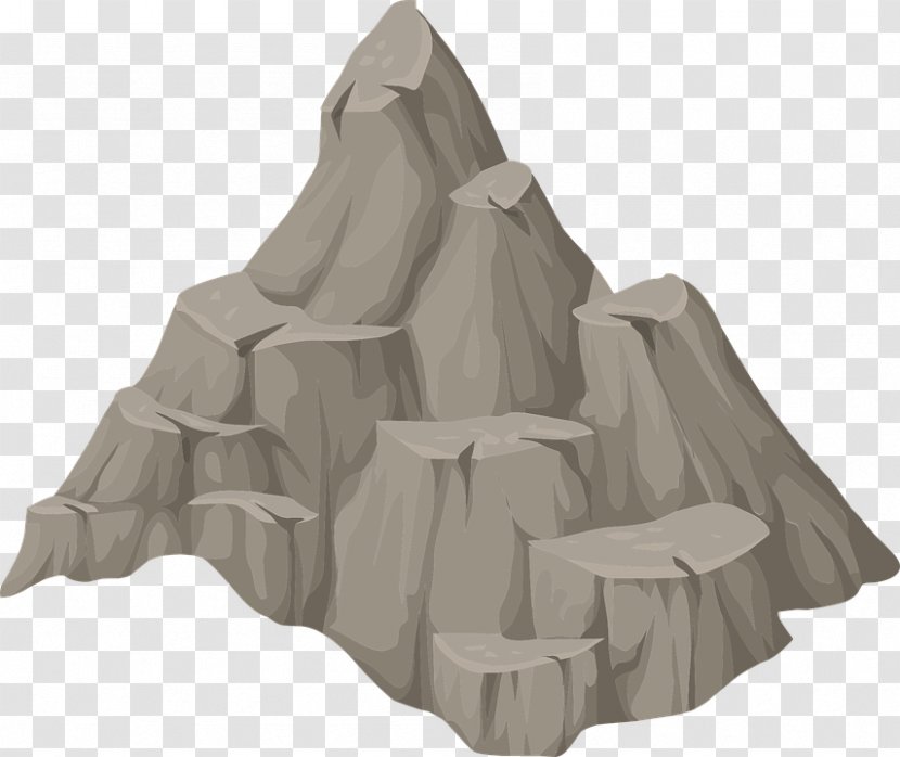 Rock Clip Art - Pattern - Mountain Transparent PNG