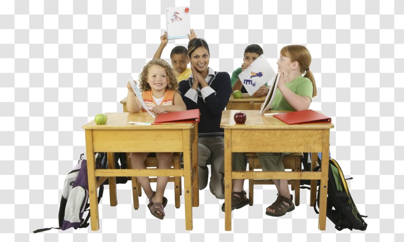 Teacher National Secondary School First Day Of Education - Furniture - Desk Transparent PNG
