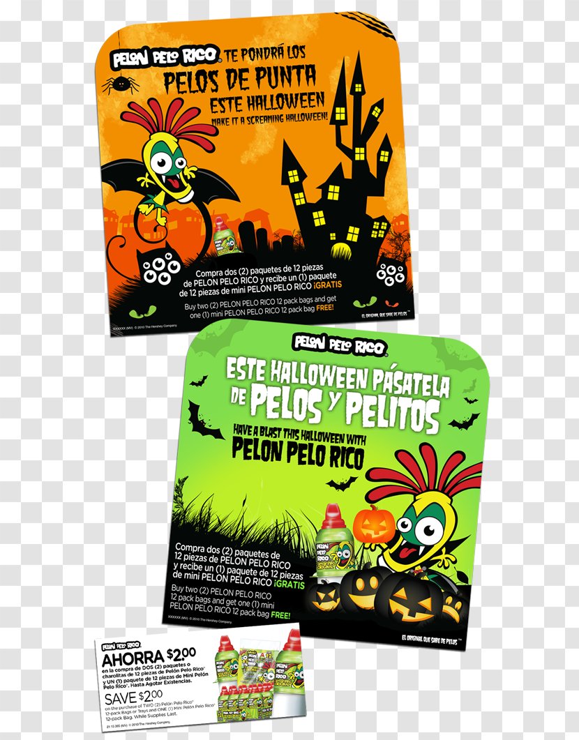Pelon Pelo Rico Advertising Text Poster Illustration - Hershey Company - Baccalaureate Transparent PNG