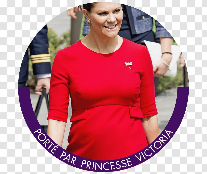 Victoria, Crown Princess Of Sweden T-shirt Shoulder Red Transparent PNG