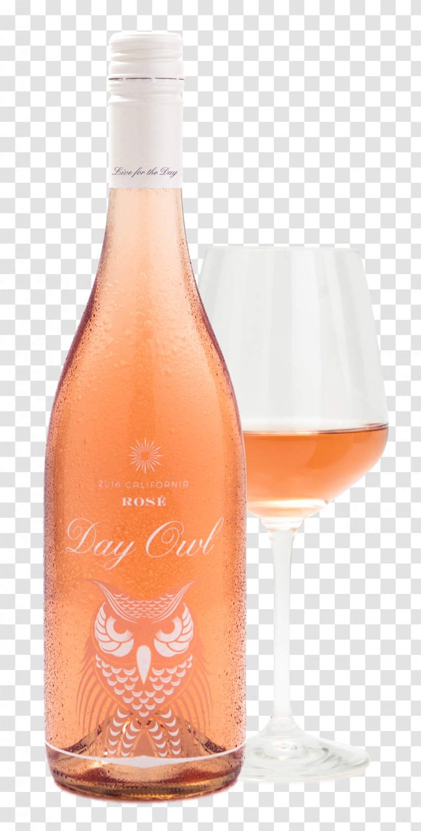 Liqueur Rosé Wine Bottle Maceration - Oranger Wein - Rose Transparent PNG