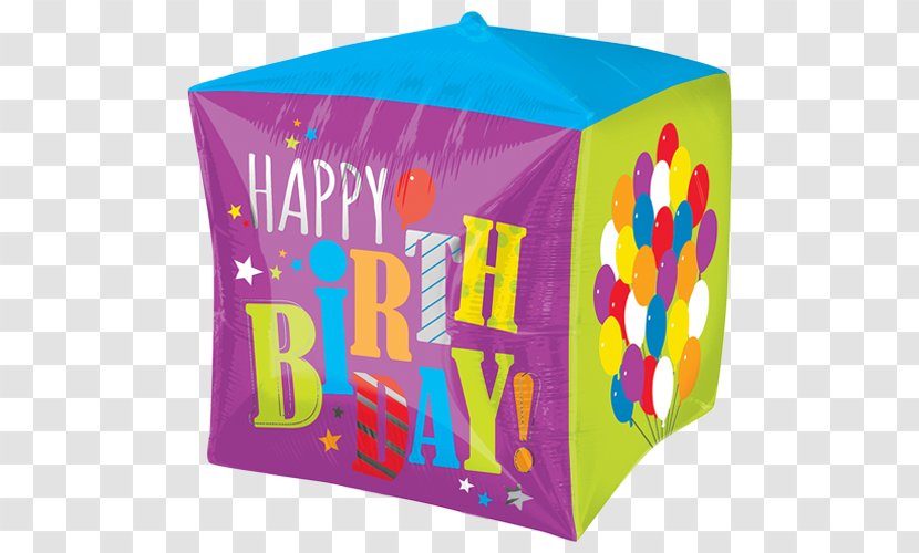 Gas Balloon Birthday Cake Party - Toy Transparent PNG