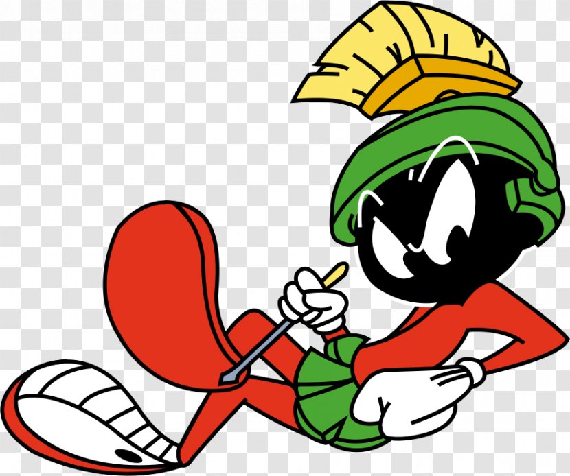 Marvin The Martian Manhunter Looney Tunes Cartoon - Silhouette - Martjano Transparent PNG