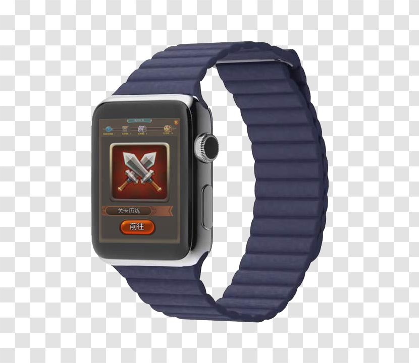Apple Watch Series 2 3 Leather 1 - Sports Band Transparent PNG