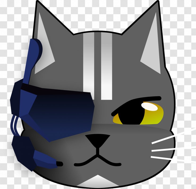 Whiskers Spy Cat Animal Clip Art - Snout Transparent PNG