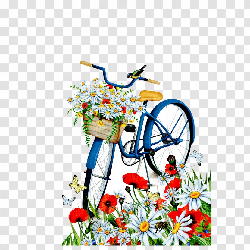 Romantic Bike - Art - Creative Arts Transparent PNG