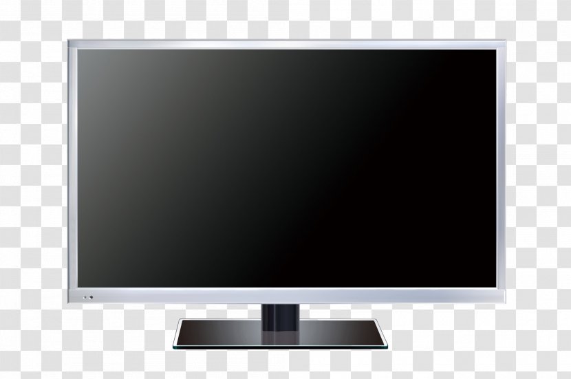 Television Set LED-backlit LCD Computer Monitor Output Device Liquid-crystal Display - Wall Support 4K Hard Screen TV Transparent PNG