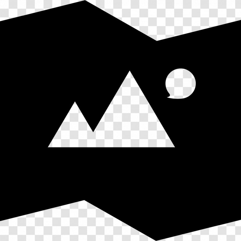 Logo Triangle - Black M - Design Transparent PNG