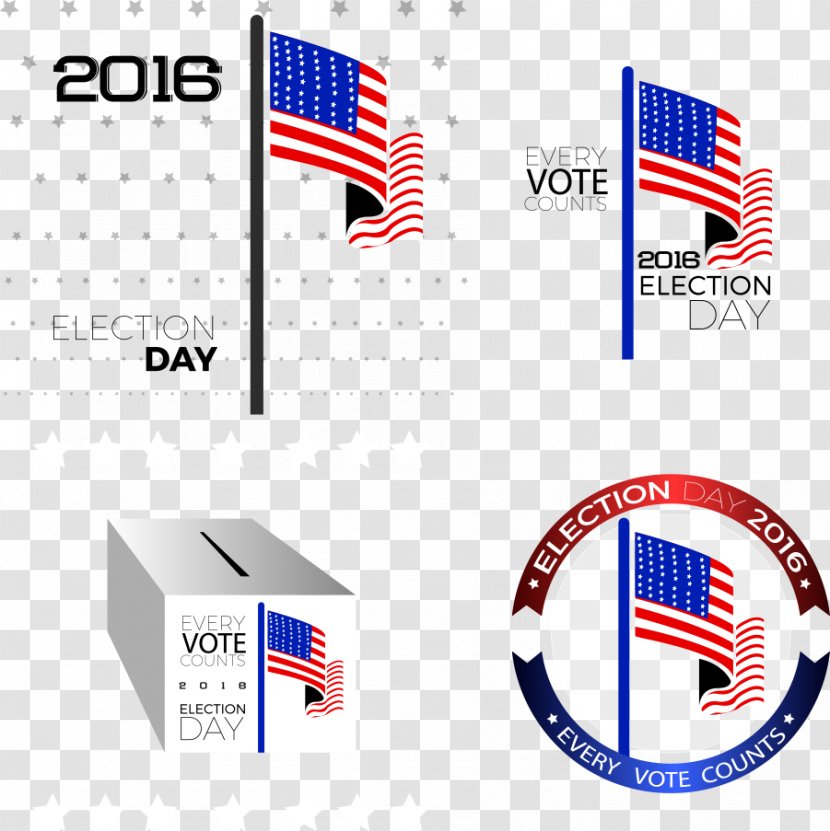 United States Ballot Box - Organization - Vector American Flag And Transparent PNG