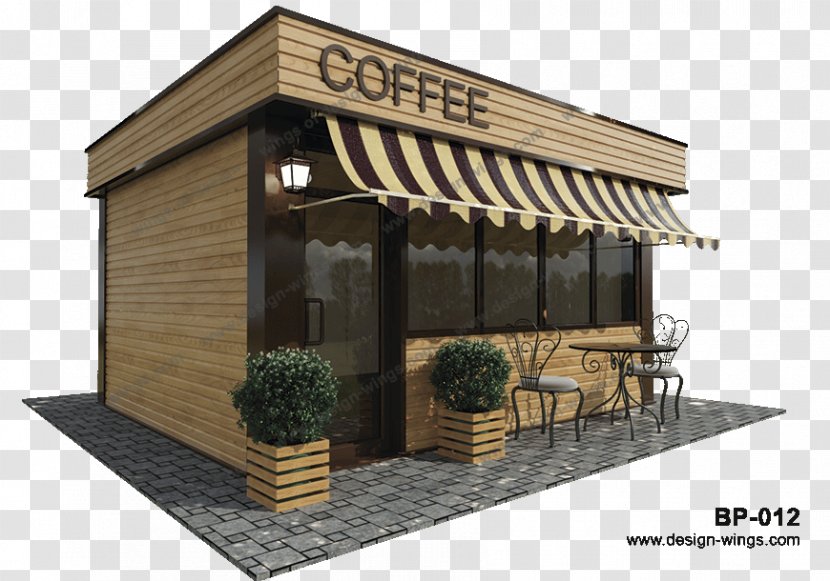 Shed Roof - Facade - Container Bar Transparent PNG