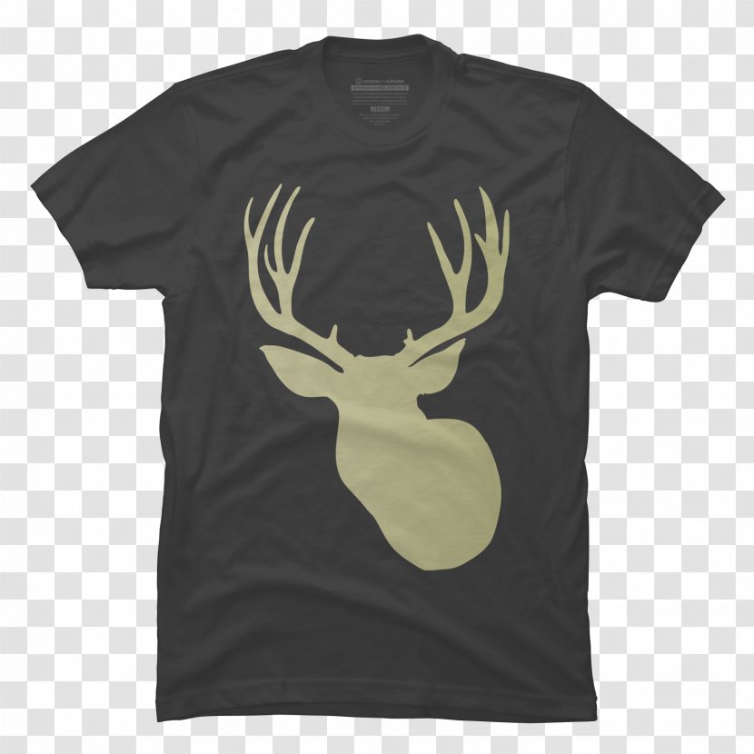 T-shirt Amazon.com Sleeve Chicken Butt! Clothing - Shirt - Large Deer Head Transparent PNG