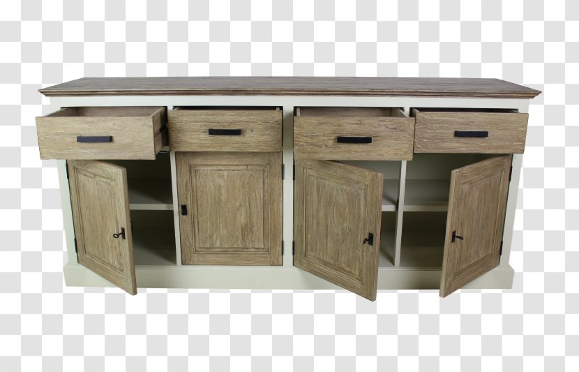 Buffets & Sideboards Drawer Dressoir Dining Room - Oud Wood Transparent PNG