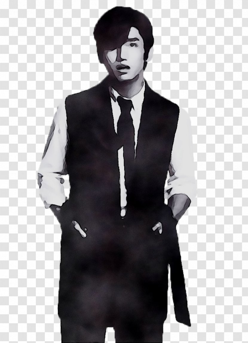 Tuxedo M. - Black Hair - Sleeve Transparent PNG