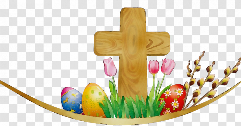 Cross Easter Religious Item Ritual Grass Transparent PNG