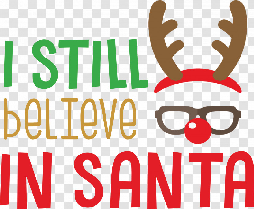 Believe In Santa Santa Christmas Transparent PNG