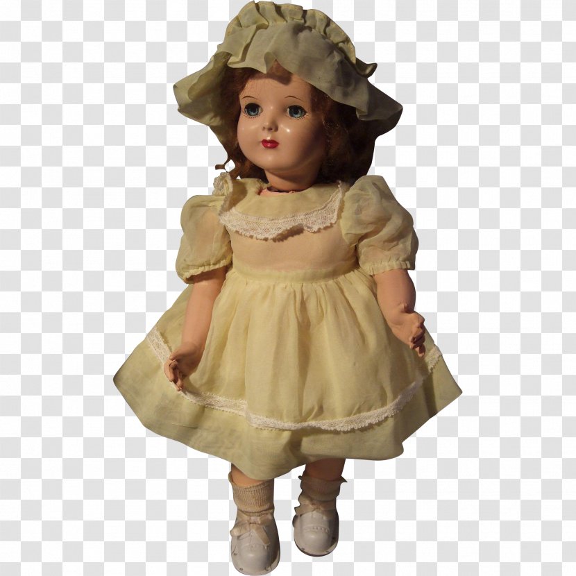 Toddler Doll Beige Transparent PNG