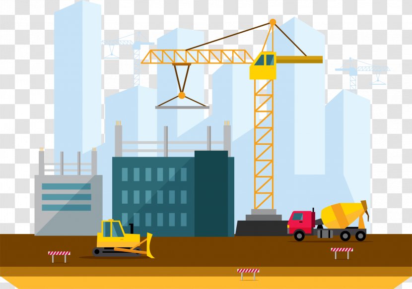 Building Architectural Engineering Business - Web Design - Crane Transparent PNG
