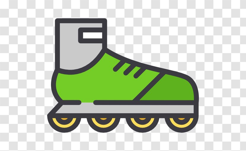 Roller Skates Skateboarding Skating Icon - Skateboard - Four Transparent PNG