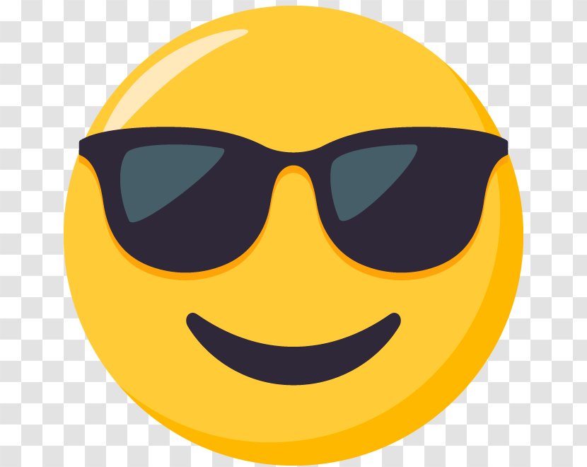 Emoji Domain Smiley Glasses Transparent PNG