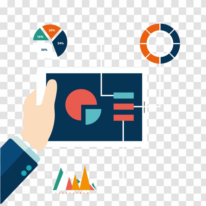IPad Icon - Diagram - Vector Stock Market Analysis Transparent PNG