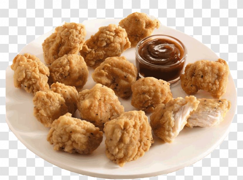 Chicken Nugget Kentucky Fried Popcorn Meat - Menu Transparent PNG