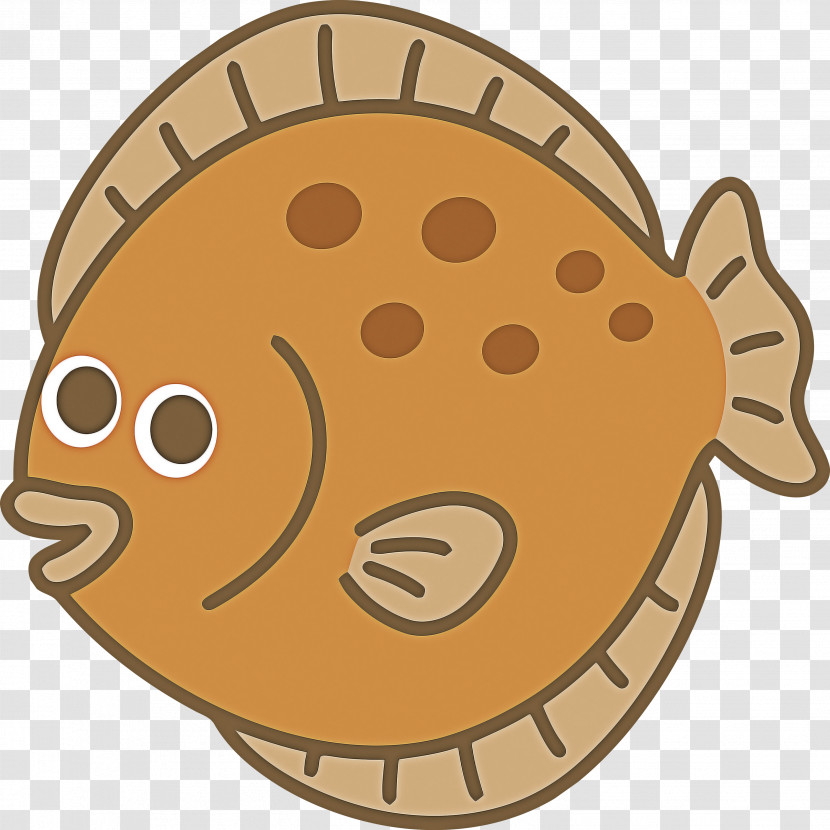Cartoon Dish Fish Transparent PNG